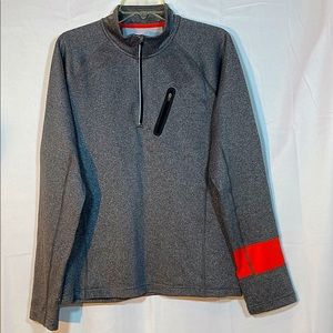 Lands’ End Men’s Sport 1/4 Zip Pullover, Medium